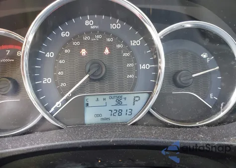 2014 Toyota Corolla Le из США, поврежденный, VIN 2T1BURHE8EC127660